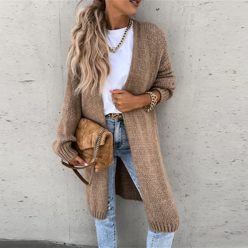 Comfortabel stijlvol herfst vest met warm ontwerp – Dames