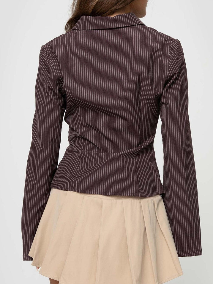 Elegante blouse met lange mouwen - Dames