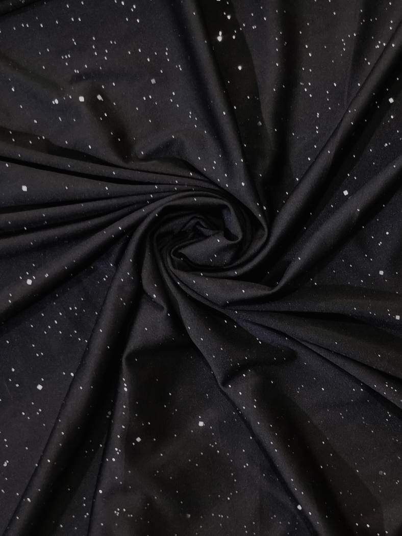 Glamoureuze glitter flared broek met elegante pasvorm – Dames