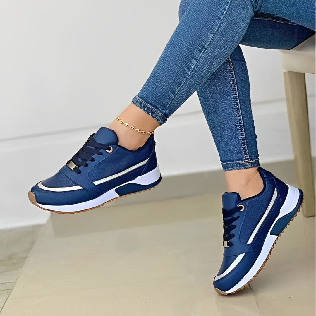 Elegante en comfortabele sneakers met dempende zool voor dagelijks gebruik – Dames