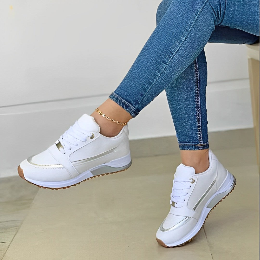 Elegante en comfortabele sneakers met dempende zool voor dagelijks gebruik – Dames