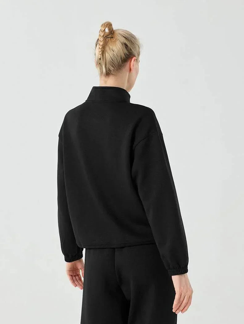 Comfortabel herfst vest met ritssluiting en steekzakken – Dames