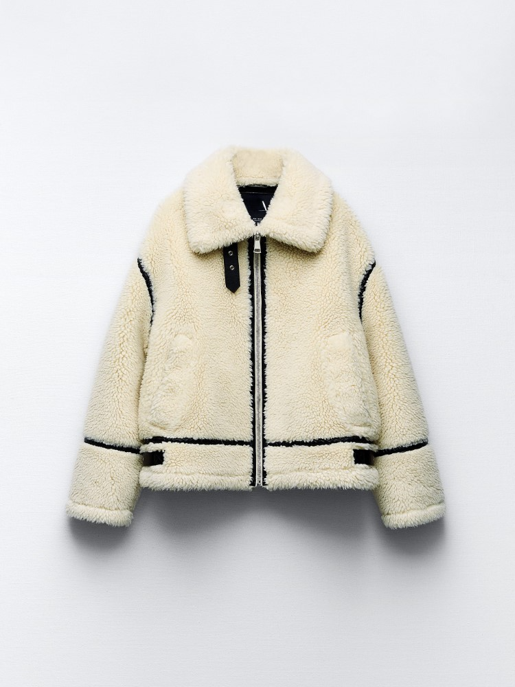 Knusse teddy jas van fleece met luxe uitstraling voor winter – Dames