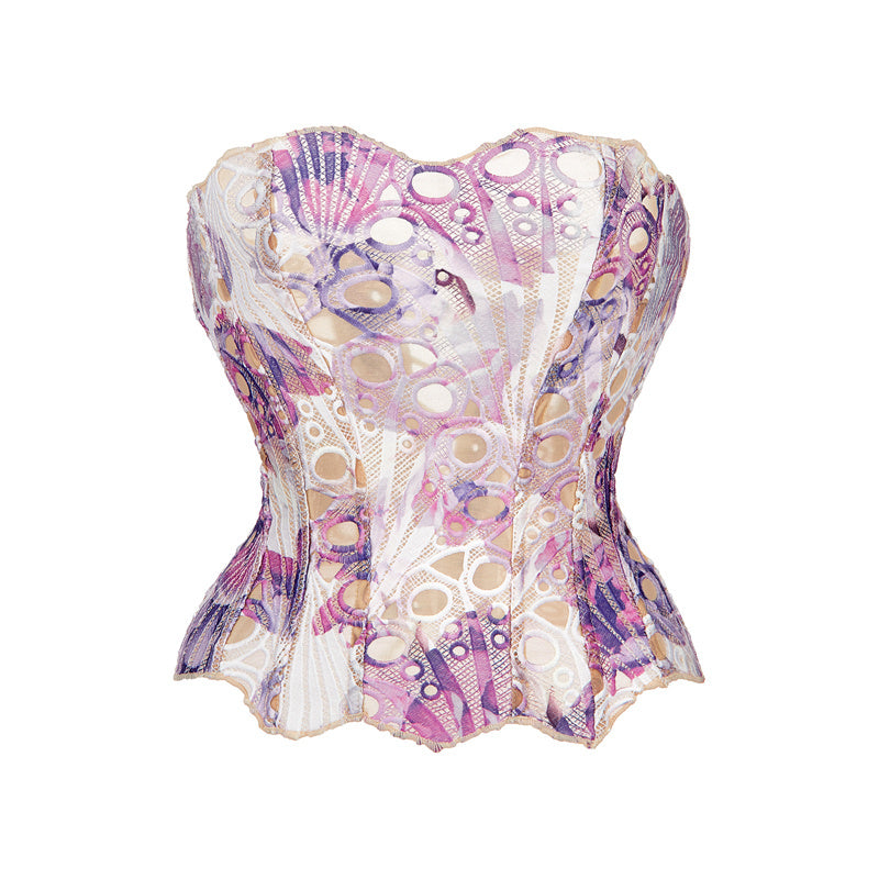 Evy | Stijlvolle Kanten Zomer Corset Voor Dames