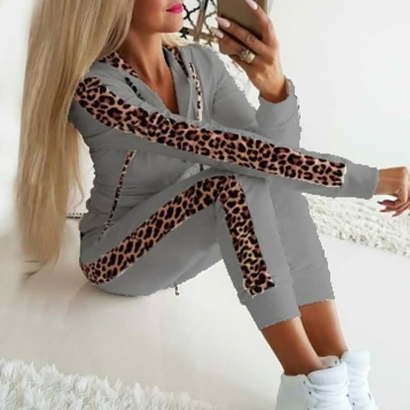 Stijlvol casual joggingpak met vest – Dames