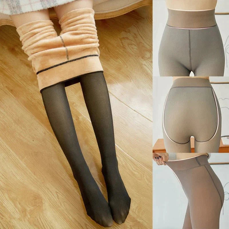 Premium winter leggings met fleece voering – Dames