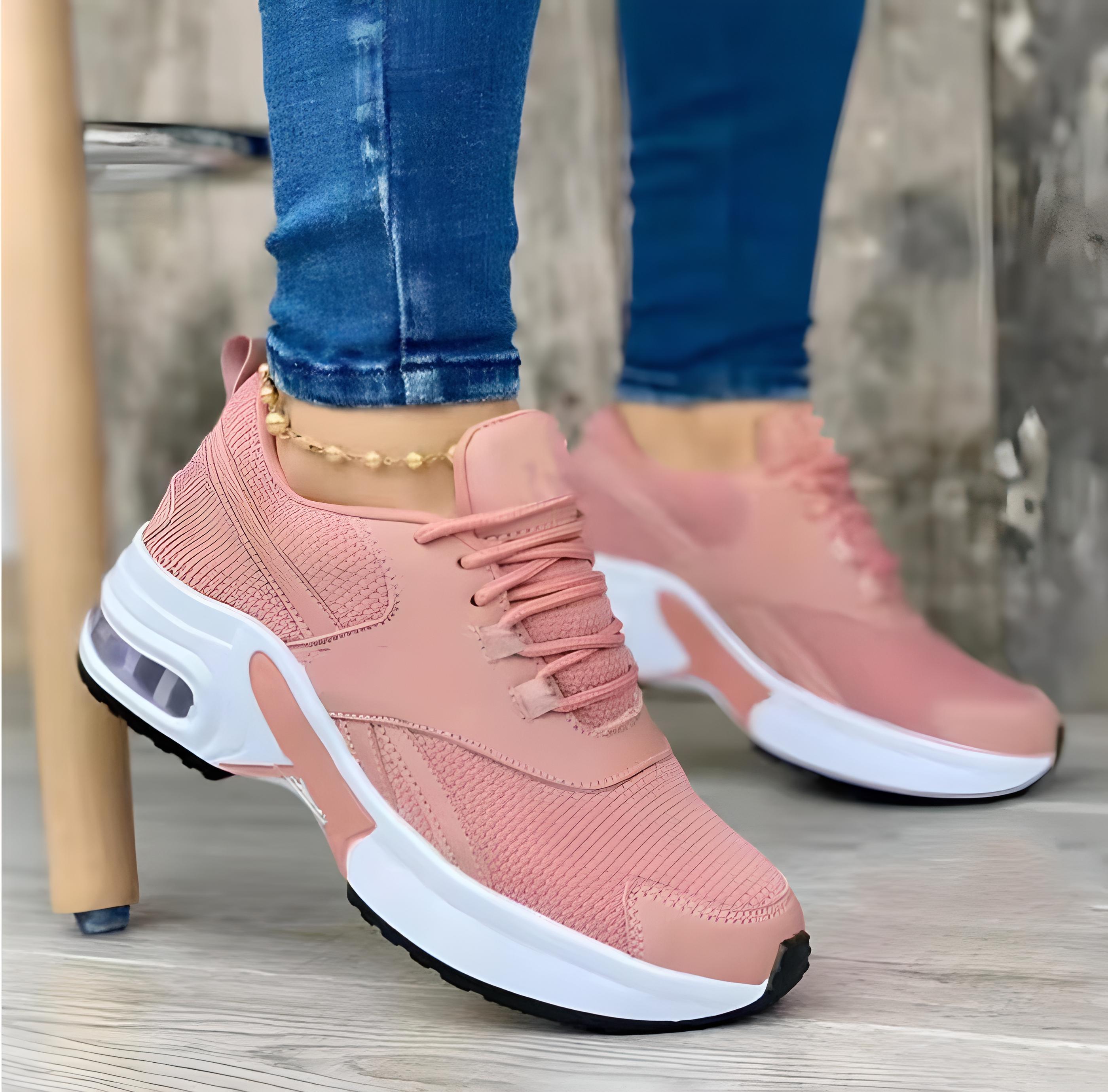 Lichtgewicht sneakers met ademend design – Dames