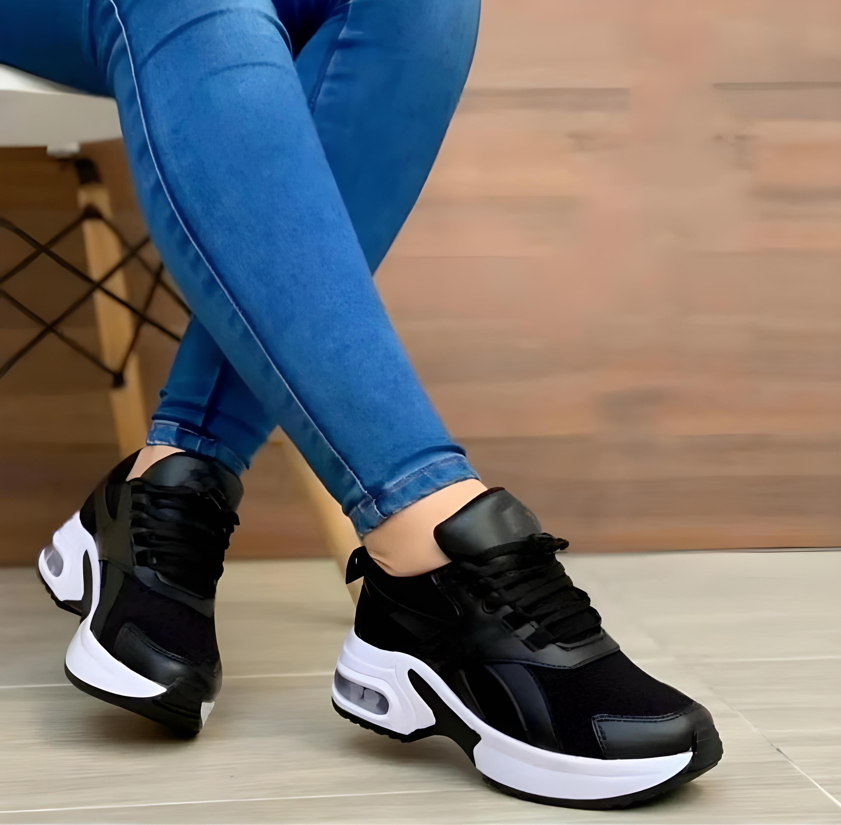 Lichtgewicht sneakers met ademend design – Dames